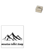 山 ラバースタンプ (押印)