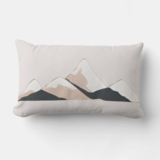 山 ランバークッション (正面)