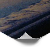 山・リダウト噴火のキノコ雲プルーム ポスター (角)