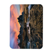 山 |ヴェスタホルンマウンテンアイスランド マグネット (縦)