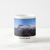 山。写真とキャプション付きSt. Helens Mugおもしろい コーヒーマグカップ (中央)