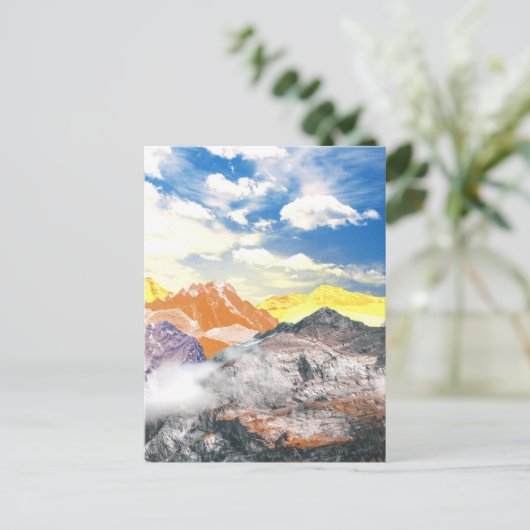 山（写真モンタージュ） 1 シーズンポストカード (スタンド正面)