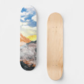 山（写真モンタージュ） 1 スケートボード (正面)