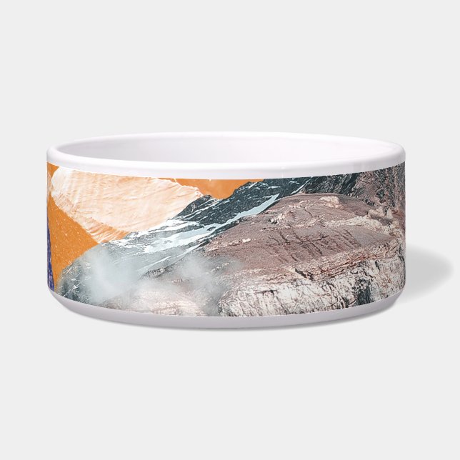 山（写真モンタージュ） 1 ボウル (正面)