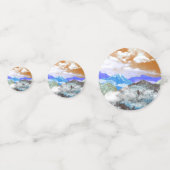 山（写真モンタージュ） 2 コンフェッティ (正面)