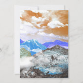 山（写真モンタージュ） 2 サンキューカード (正面)