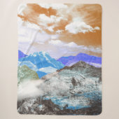 山（写真モンタージュ） 2 シェルパブランケット (正面)