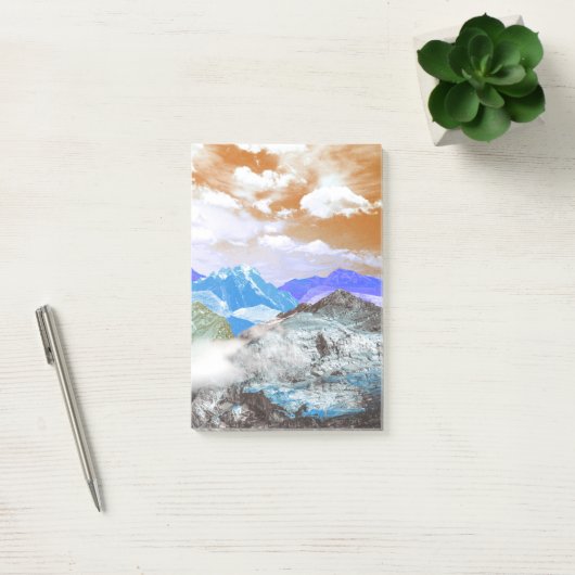 山（写真モンタージュ） 2 ポストイット (オフィス)