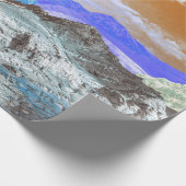 山（写真モンタージュ） 2 ラッピングペーパー (角)