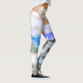 山(写真モンタージュ) 2 レギンス (右)