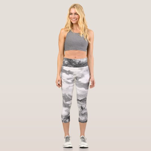 山（写真モンタージュ） 3 カプリレギンス (正面)