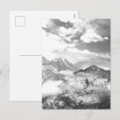 山（写真モンタージュ） 3 シーズンポストカード (正面/裏面)