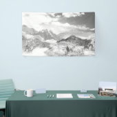 山（写真モンタージュ） 3 横断幕 (トレードショー)