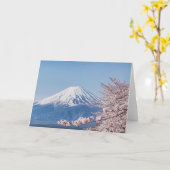 山 |富士山東京 カード (黄色い花)