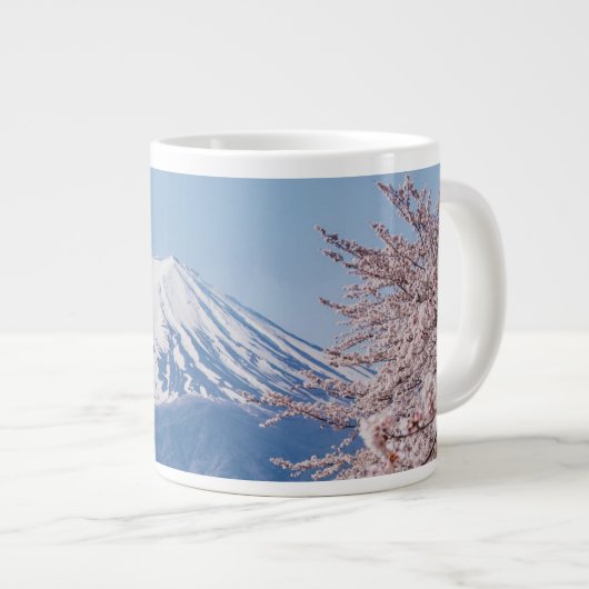 山 |富士山東京 ジャンボコーヒーマグカップ (正面右)