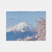 山 |富士山東京 フリースブランケット (正面(横))