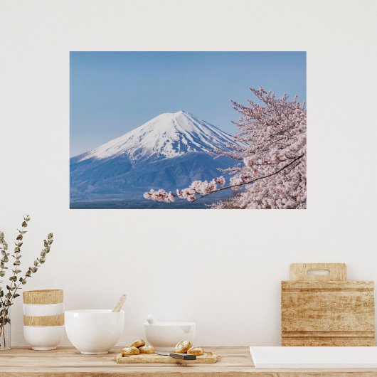 山 |富士山東京 ポスター (キッチン)