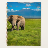 山 |山キリマンジャロ・タンザニア,アフリカ プランナー手帳 (正面)