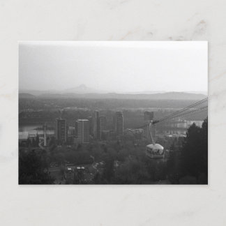 山・川・路面電車はがき ポストカード