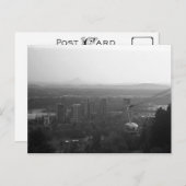 山・川・路面電車はがき ポストカード (正面/裏面)