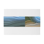 山 招待状ベリーバンド (裏面例)