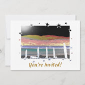 山 招待状 (正面)