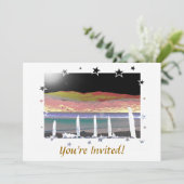 山 招待状 (スタンド正面)