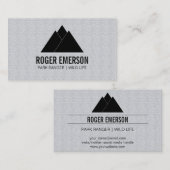 山/木 名刺 (正面/裏面)