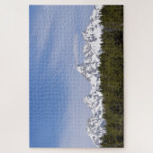 山、松の木と青い空 – 20x30インチ ジグソーパズル (縦)