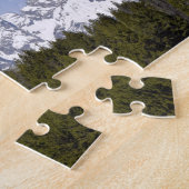 山、松の木、青い空 – 8x10インチ ジグソーパズル (側面)