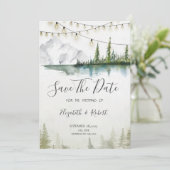 山、森、湖、ライツシック日付を保存 セーブザデート (スタンド正面)