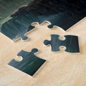 山、滝、湖、風光明媚 ジグソーパズル (側面)