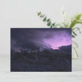 山 |玉竜国立公園、四川省、中国 サンキューカード (スタンド正面)