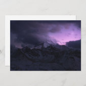 山 |玉竜国立公園、四川省、中国 サンキューカード (正面/裏面)