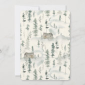 山/結婚パーティの招待状 招待状 (裏面)