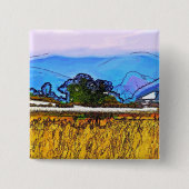 山 缶バッジ (正面)