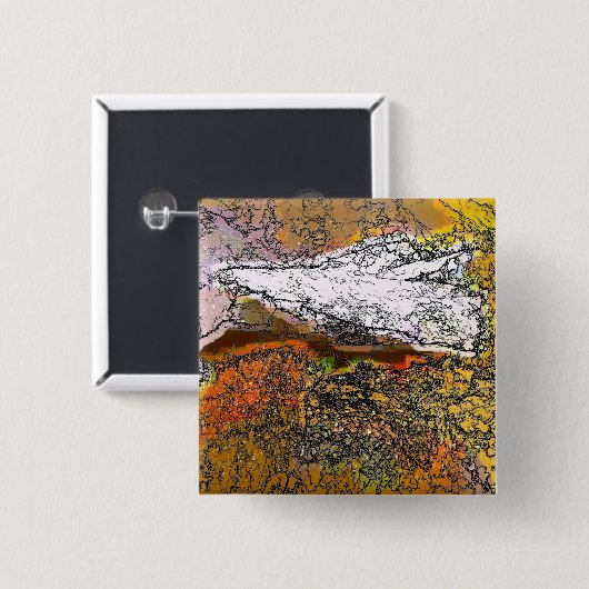 山 缶バッジ (正面&裏面)