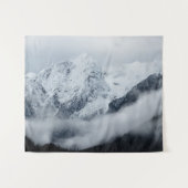 山、雲、霧 タペストリー (正面(横))