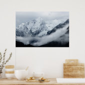 山、雲、霧 ポスター (キッチン)