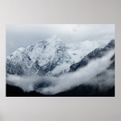 山、雲、霧 ポスター (正面)