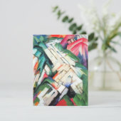 山(風景)by Franz Marc,ヴィンテージ・アート (スタンド正面)