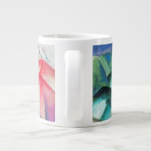 山(風景)by Franz Marc,ヴィンテージ・アート ジャンボコーヒーマグカップ (裏面)