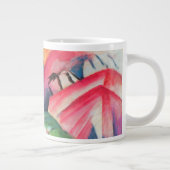 山(風景)by Franz Marc,ヴィンテージ・アート ジャンボコーヒーマグカップ (右)