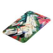 山（風景）by Franz Marc,ヴィンテージ・アート マグネット (左側)