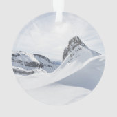 山 | Achensee Zillertal，オーストリア オーナメント (裏面)