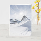 山 | Achensee Zillertal,オーストリア カード (黄色い花)