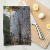 山 | Adirondackハイピーク(ニューヨーク) キッチンタオル (四つ折り)