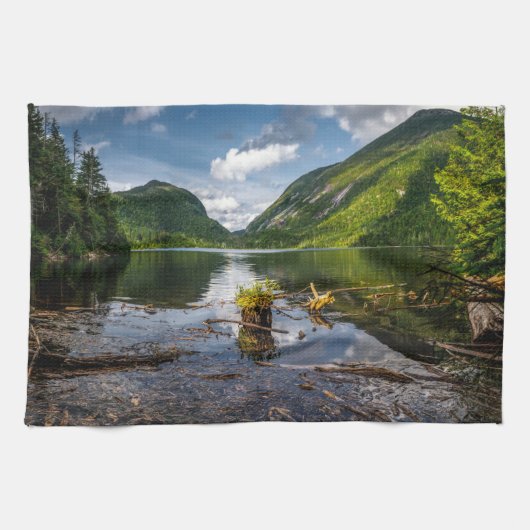 山 | Adirondackハイピーク(ニューヨーク) キッチンタオル (横)