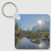 山 El Capitan Yosemite Park (カリフォルニア) キーホルダー (正面)