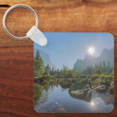 山 El Capitan Yosemite Park (カリフォルニア) キーホルダー (正面)